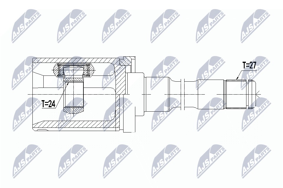 Inner Cv Joint For Bmw X3/X4 11- /Front,Right/ - Image 12