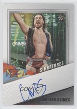 2022 Panini WWE NXT NXT Signatures Cameron Grimes #NS-CGR Auto a8r