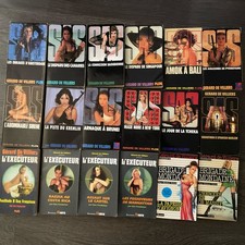 Lot 18 Romans Livre Ancien Sas / L’exécuteur Gerard De Villiers