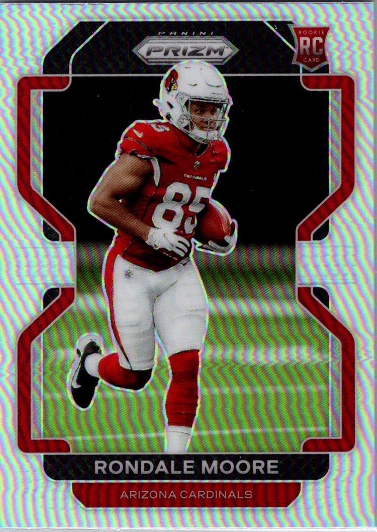 2021 Panini Prizm - Rookie Rondale Moore #347 Silver Prizm (RC) Cardinals