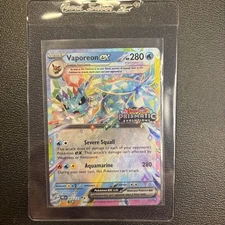 Vaporeon ex - (Prismatic Evolutions Stamp)  23/131 Miscellaneous Cards & Product