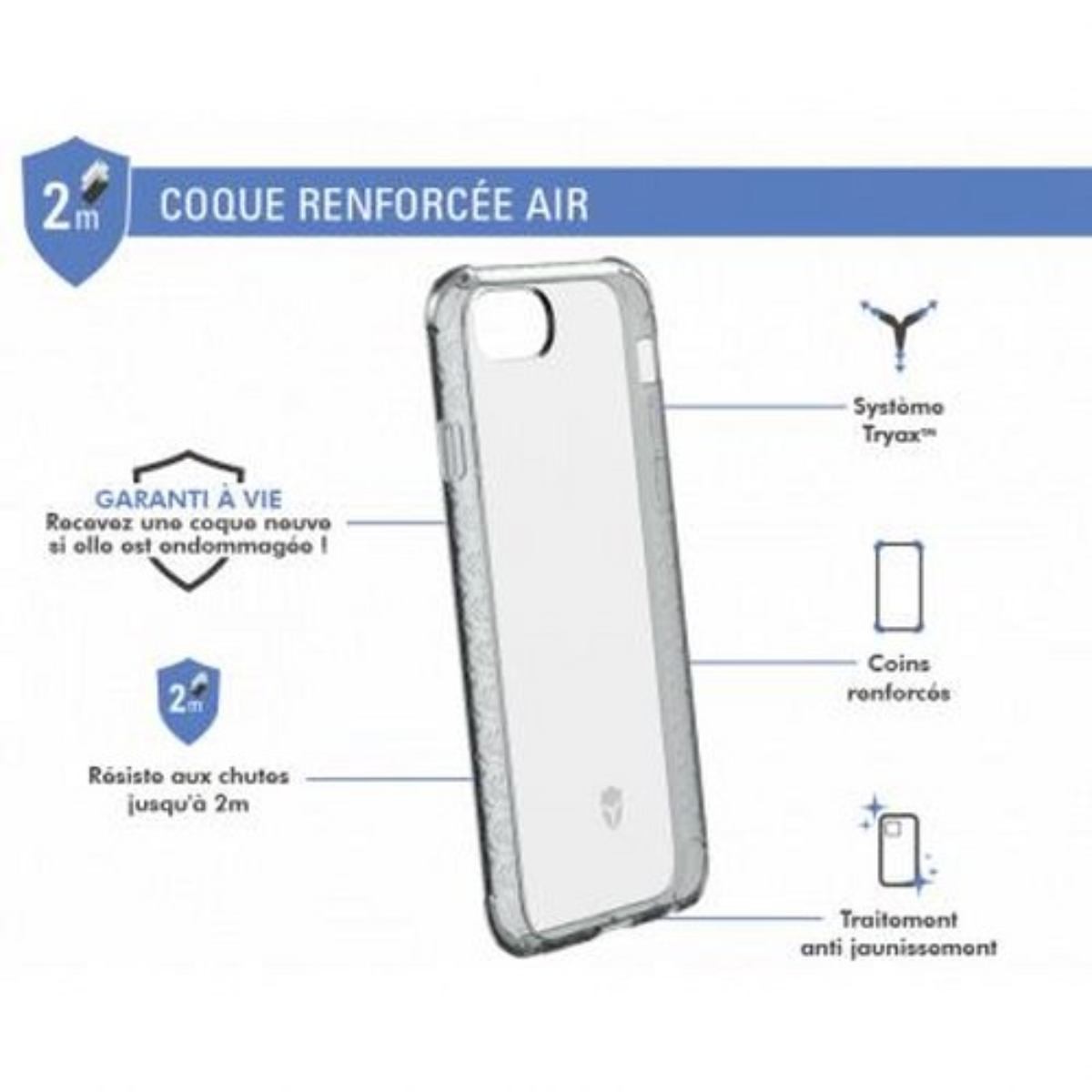 Anti jaunissement coque iPhone 6S transparente Force Case AIR - 2