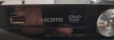Pioneer DV-220V DVD Player Black Dolby Digital DV-220V - No Remote
