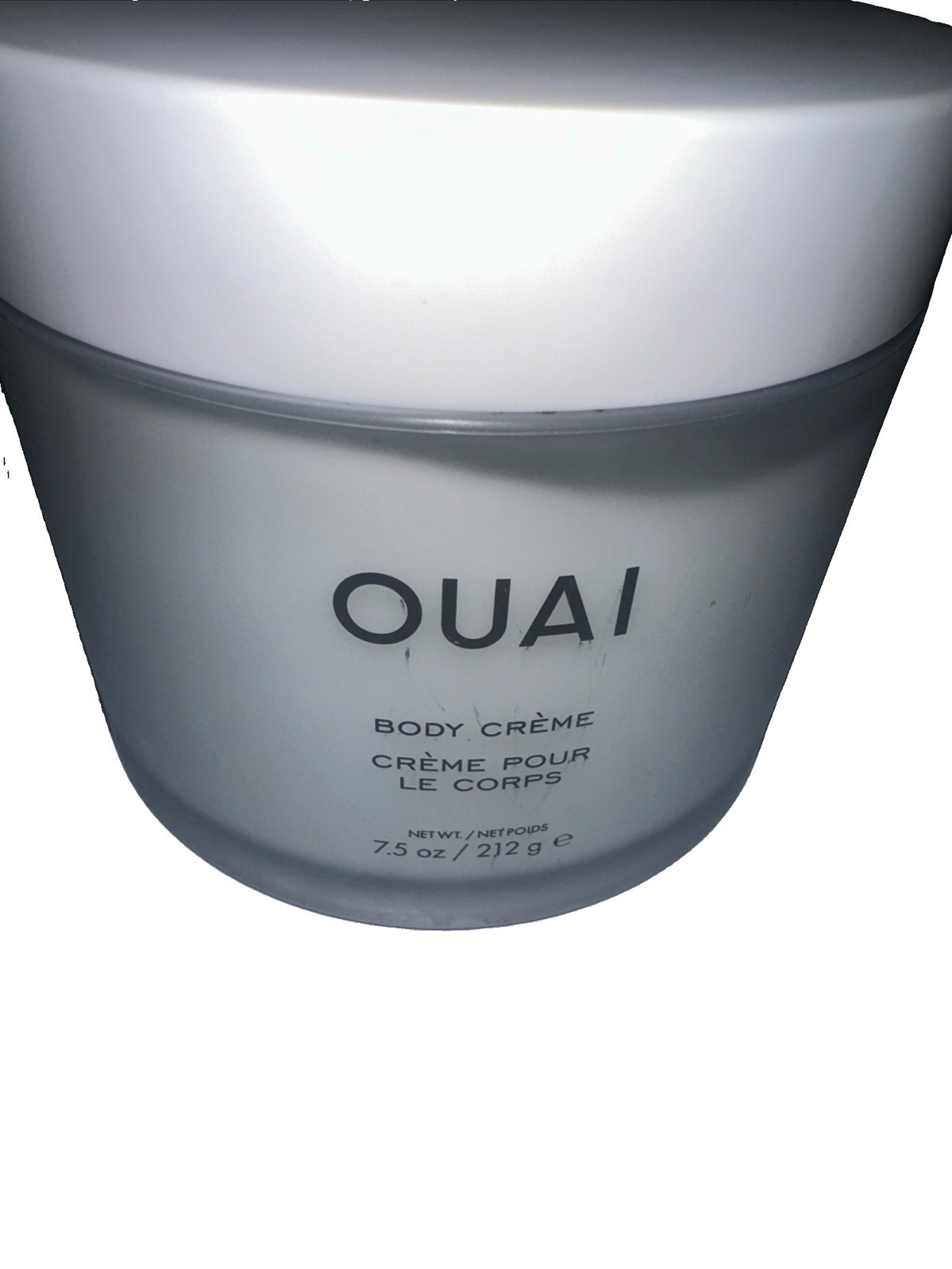 OUAI Body Crème Creme Pour Le Corps Body Moisturizer Cream 7.5 oz Jar
