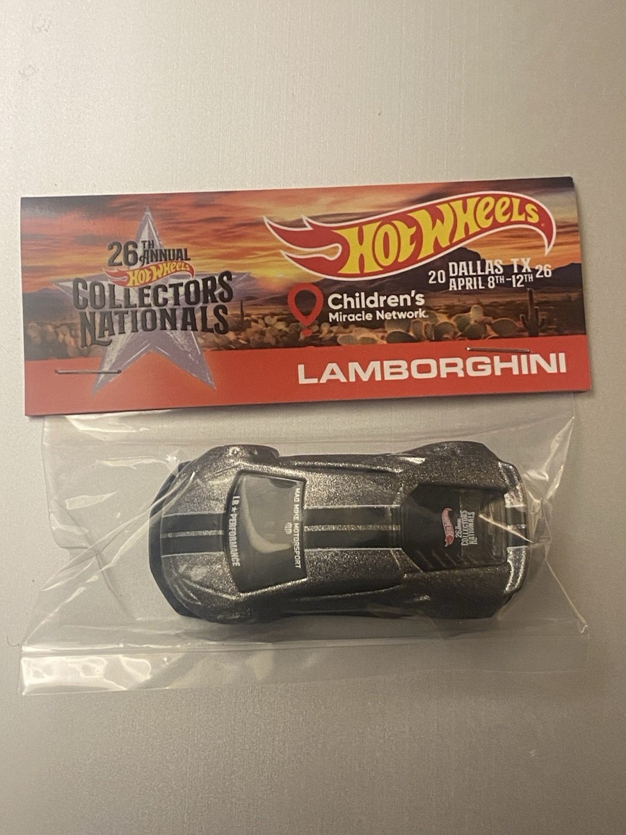 2026 Hot Wheels 26th Nationals Dallas, TX Convention Lamborghini