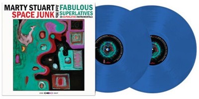 Marty Stuart & His Fabulous Superlatives - Space Junk - Blue [New Vinyl LP] Blue