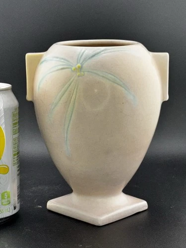 Yellow Roseville Dawn 827-6 inch Vase