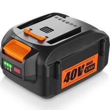 WA3580 3.5Ah Max Lithium Battery For Worx WG280 40V Cordless 20" Hedge Trimmer