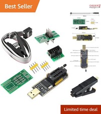 SOIC8 Flash Chip IC Programmer CH341A USB BIOS Flash Programmer Module