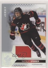 2022 Upper Deck Team Canada Juniors Women's WC Jersey Relics Natalie Spooner 7i2