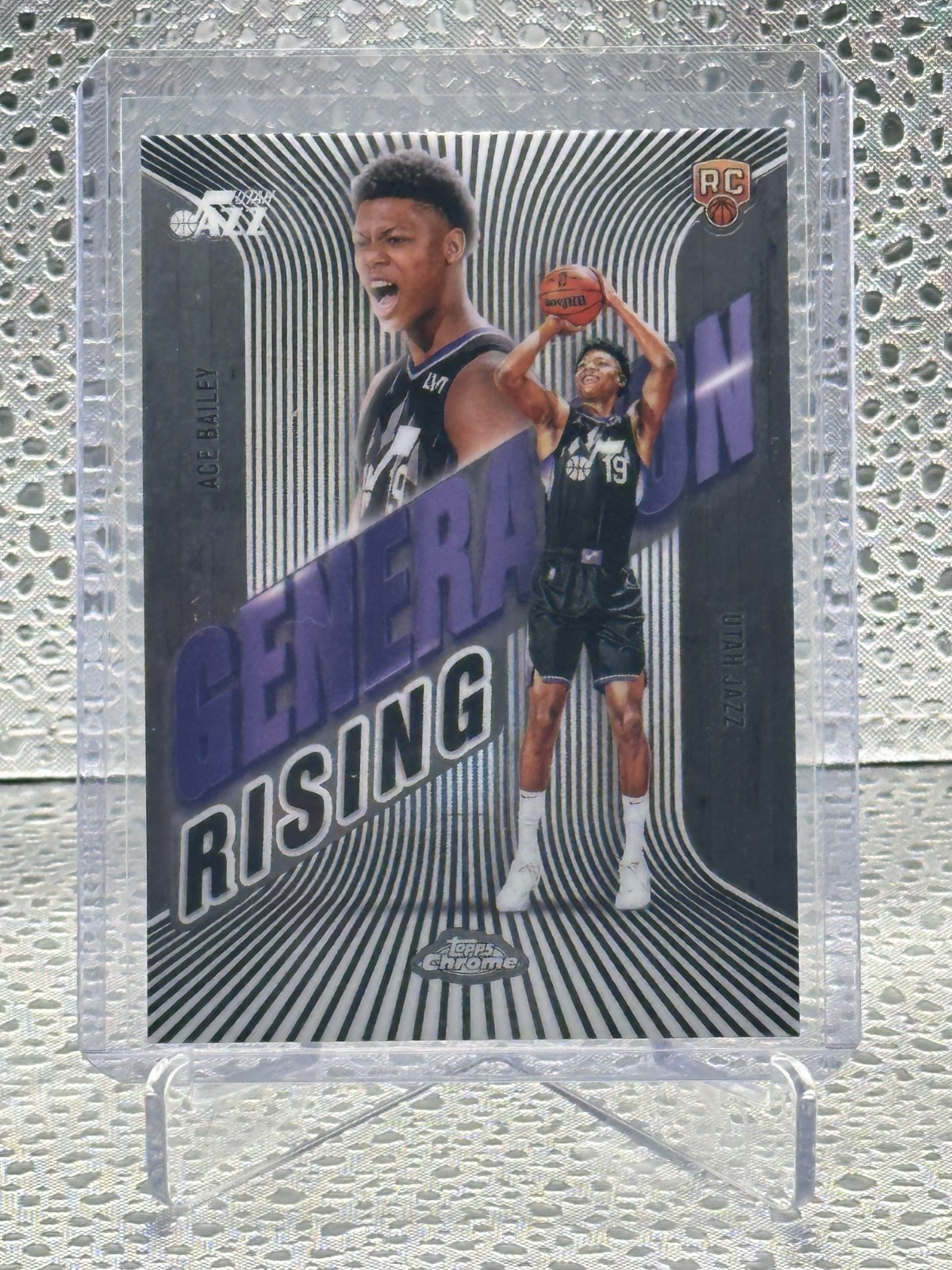 2025-26 Topps Chrome Generation Rising Ace Bailey #GR-5 (RC)
