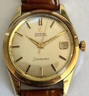 New ListingVintage Omega Seamaster Date Steel & Gold Cap