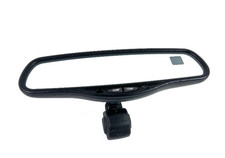 2000-2002 Chevy Tahoe Suburban Silverado Rear View Mirror Dual Tempcompass Oem