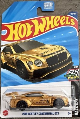 Hot Wheels 2026 A Case 2018 BENTLEY CONTINENTAL GT3 Gold #7/10 | eBay