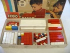 Vintage 60's LEGO (Samsonite)  Basic Building Toy Set No. 285 Incomplete