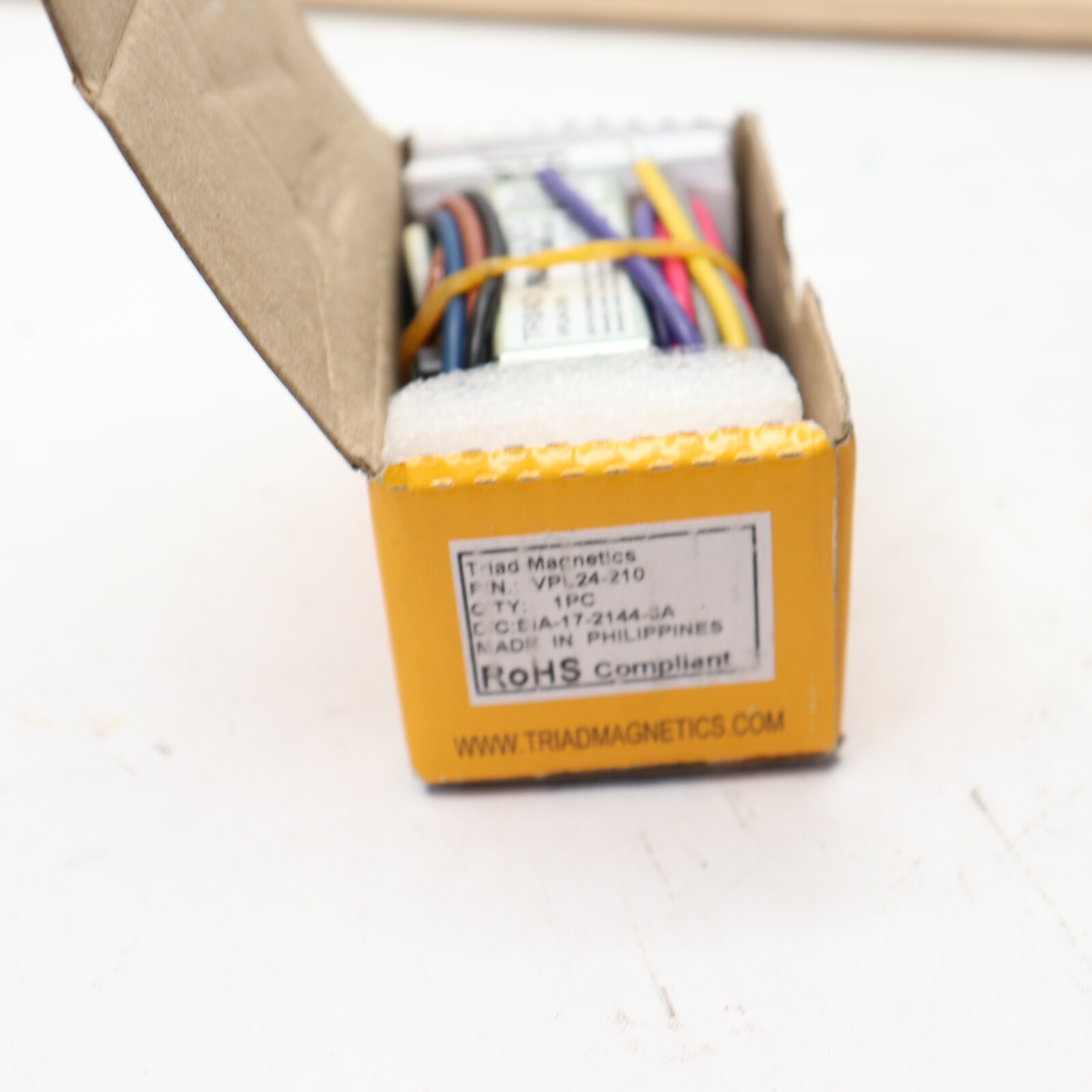 Triad Transformer 230/115V, 50/60HZ, 24/12V VPL24210 eBay