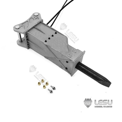 LESU Part Metal RC Hydraulic Breaker Hammer for 1:14 Excavator ET35 B0006 Digger - Picture 3 of 8