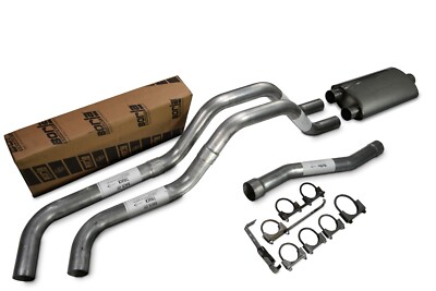 For Nissan Titan 04-06 Dual Exhaust 2.5'' Side Exit Borla Pro XS