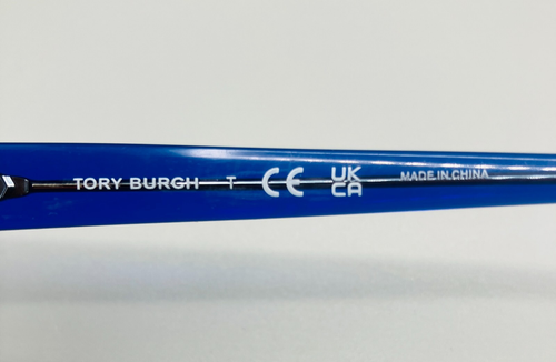 Monturas de gafas Tory Burch TY2079 1683 azul escama tort, talla 51-16-135 - Imagen 8 de 9