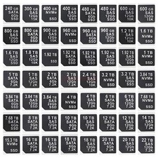 20-pcs DXD9H X7K8W Tray Caddy Adhesive Stickers Labels For DELL G14 HDD Stickers