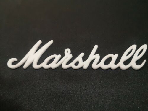 Marshall logo white color 240mm = 9.4&#034;
