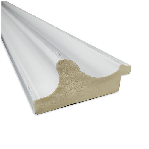 Amanti Art Wall Mirrors 19.5"W Full-Length Hooks Polystyrene Both Parlor White - Picture 4 of 9