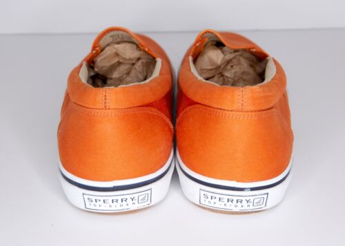 SPERRY Top-Sider, Men's Size 13M, Orange, Good Condition, Great Color, Elastic - Picture 6 of 8