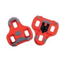 Look Keo Grip Road Bicycle Cleats Red - 9 Degree Float 