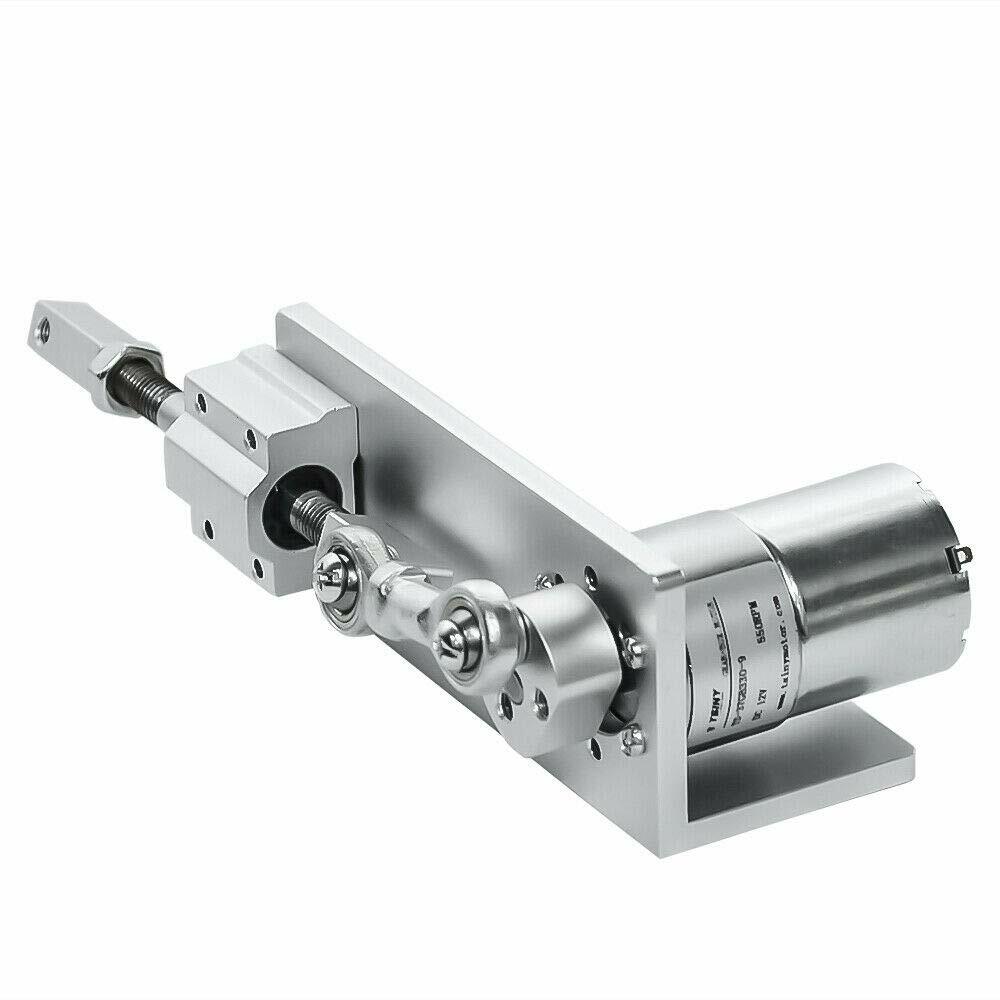 Electric Linear Motor DC 12V 24V Linear Technology Drives with Stroke Length 12mm 16mm 20mm For DIY Design Machine Spray Machine