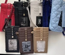 I.n.c. International Concepts Ashlii Phone Wristlet Crossbody, Hazell Card Case