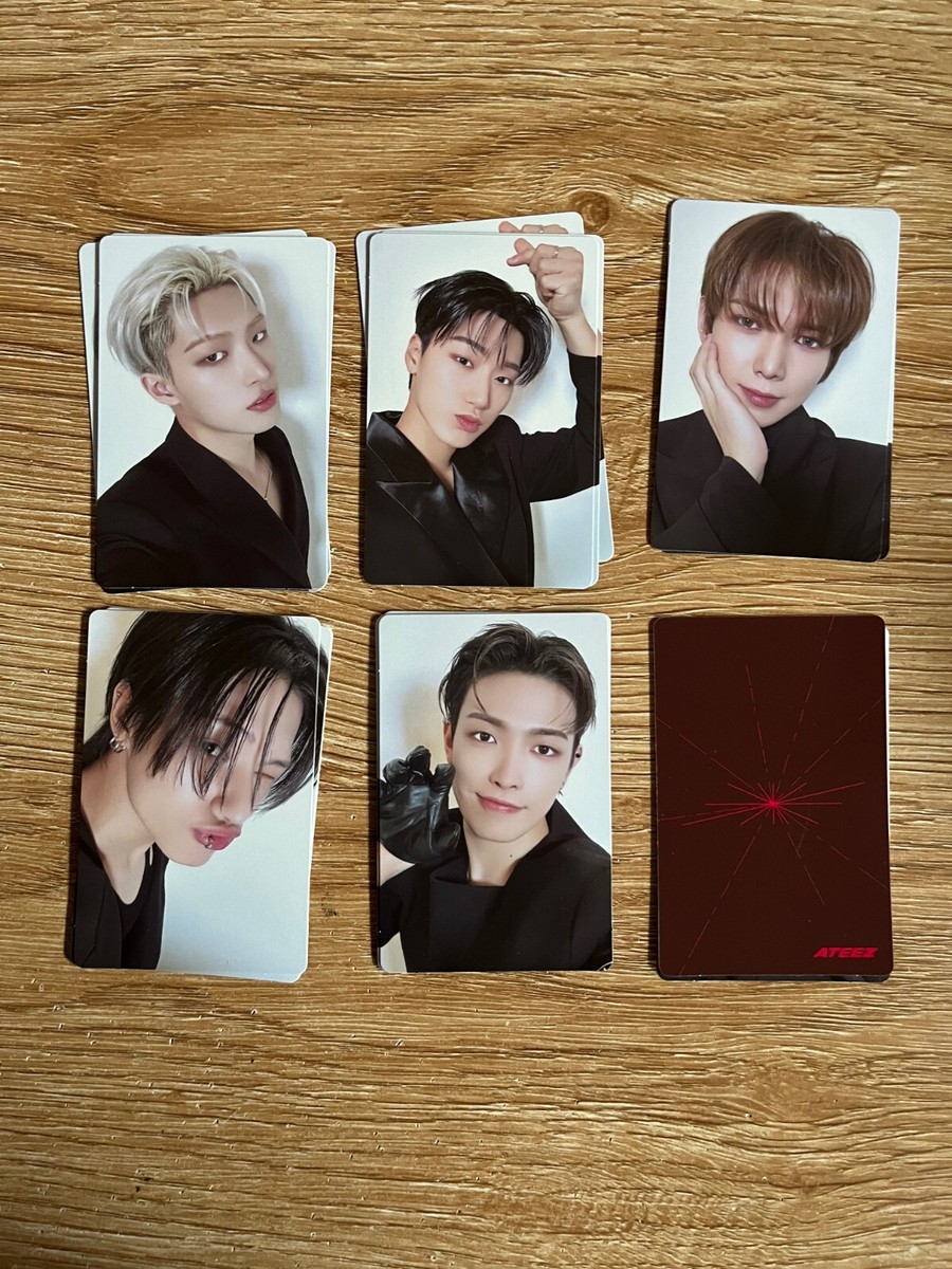 Ateez Photocard [THE WORLD EP.FIN : WILL] K-POP Official