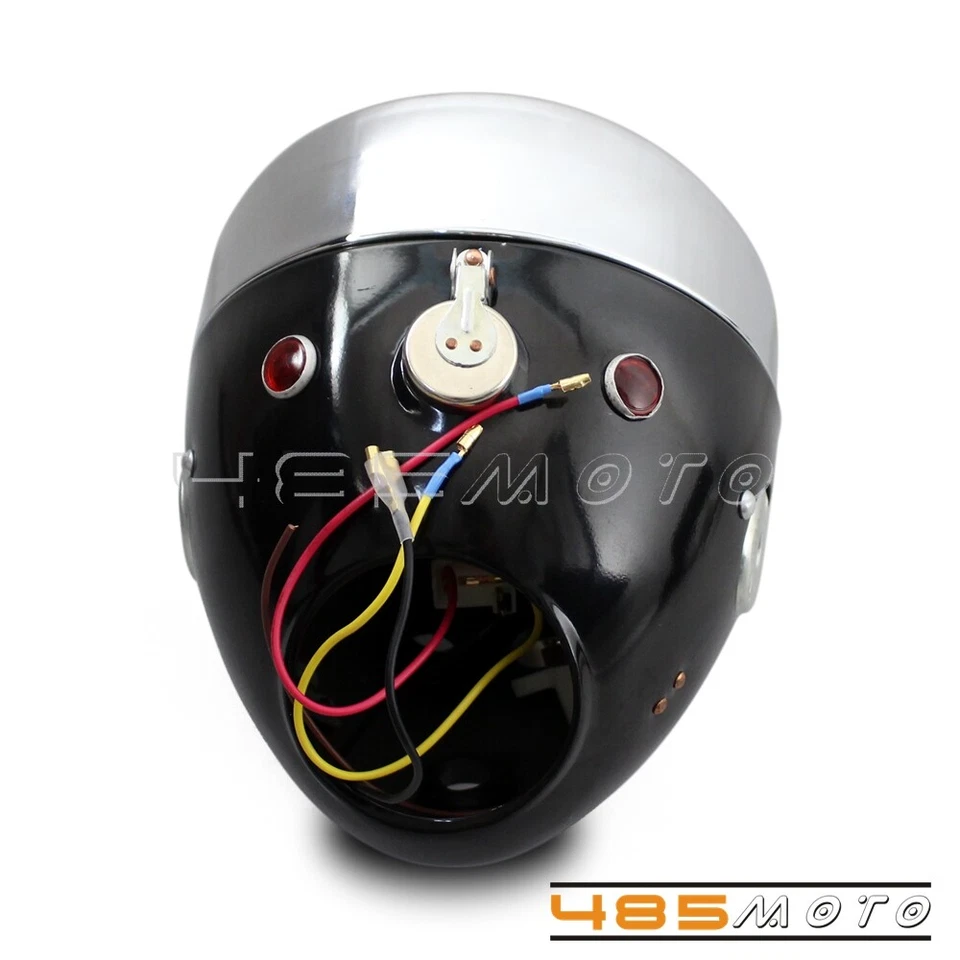 7'' Headlight Headlamp for BMW R12 R71 R75 M1 M-72 MW R25 Ural Dnepr Front Lamp - Image 4 of 4
