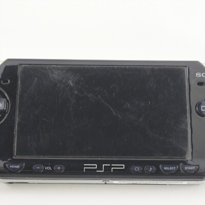 JUNK PSP Console PIANO BLACK PSP-2000 NObattery Notworking PS