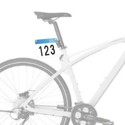 Bike Triathlon Rennnummernschild Rennnummernschilder für Wettkampf
