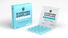 Eargasm Squishies Moldable Silicone Earplugs for Sleep,Swim Noise Reduction 22db