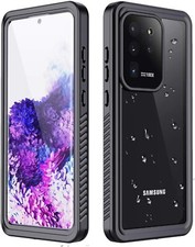 Samsung galaxy s20 ultra waterproof case Clear Cover Built-inScreen Protector