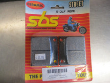 Pastillas de freno de cerámica SBS - 512LF - HF Kawasaki Suzuki