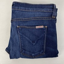 Hudson Womans Nico Mid Rise Super Skinny Stretch Jeans Size 12 Good Worn JEAB1