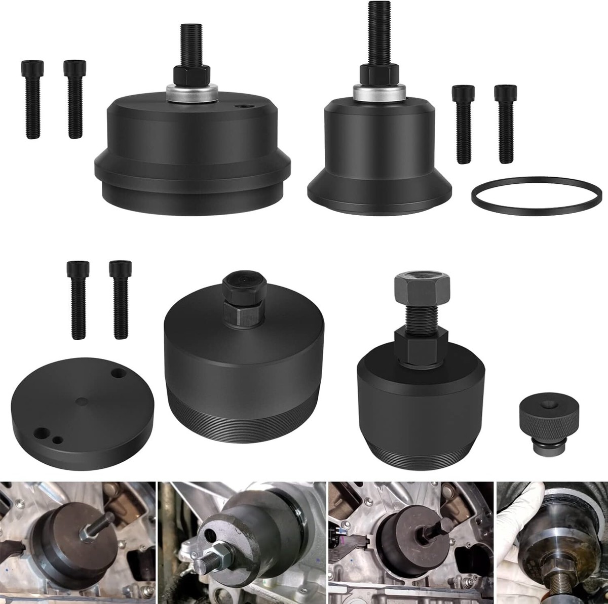 Powerstroke 6.7L Crankshaft Seal Tool Set - Front & Rear Seal Installer & Remover For Ford F-250 F-350 Super Duty 2011-2021