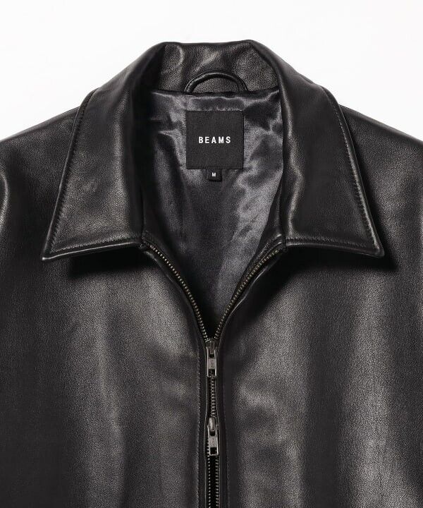 ASK availability first)BEAMS Leather zip jacket new | eBay ASK availability first)BEAMS Leather zip jacket new | eBay