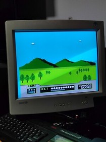 NES FAM MARIO BROS ROAD FIGHT DUCK HUNT CLAY SHOOT SOCCER PINBALL CIRCUS CHARLIE