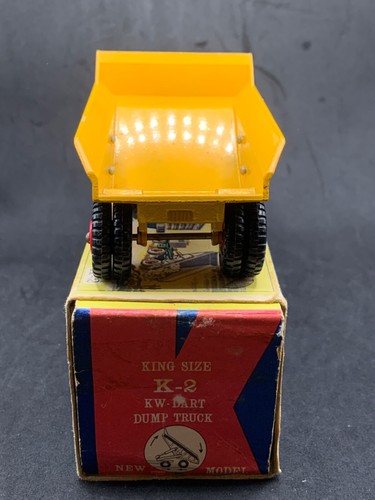 Matchbox Lesney King Size K-2 KW Dart Dump Truck in Type K4 Box - Picture 4 of 7