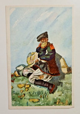 7951 CARTOLINA COSTUMI SARDI VECCHIO PASTORE DI NUORO NON VIAGGIATA