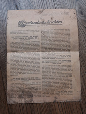 Orig. Russisches Flugblatt, Der Versuch.... , WW2 1942