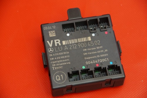 Mercedes Benz W212 E-Klasse Türsteuergerät Türmodul A2129004502 Vorne Rechts /37