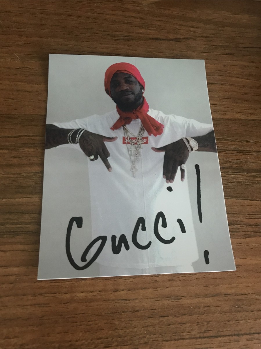 Supreme Gucci Mane Sticker FW16 Fall Winter 2016 | eBay