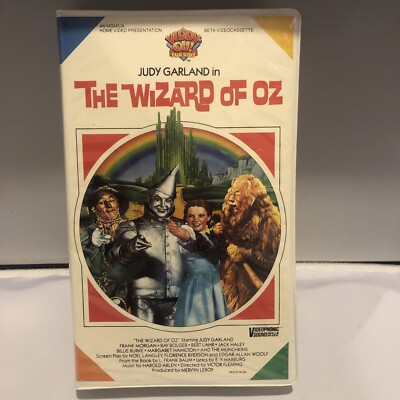 WIZARD OF OZ - MGM/UA - BETA MAX  -  SUPER RARE 