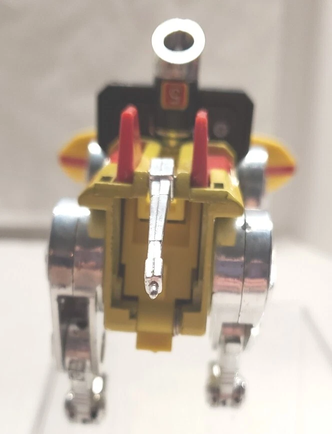 Vintage Voltron Yellow Lion #5 die cast - Imagem 4 de 4