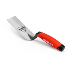 Goldblatt RED Margin Trowel 5" x 2" Upgraded Ground Blade Durable Carbon Steel