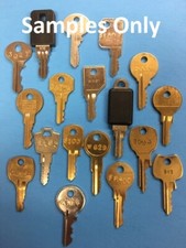 File Cabinet Keys Cut to Code for HON Herman Miller Knoll ESP Knoll Cole